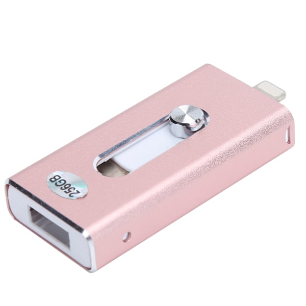 3 i 1 Micro U Disk 256GB OTG Flash Drive USB for minnepinner for Android/iOS/Windows