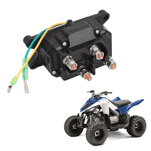 Universal 12V ATV UTV Vinsch Solenoid Relä Kontaktor Switch 63070 för marin