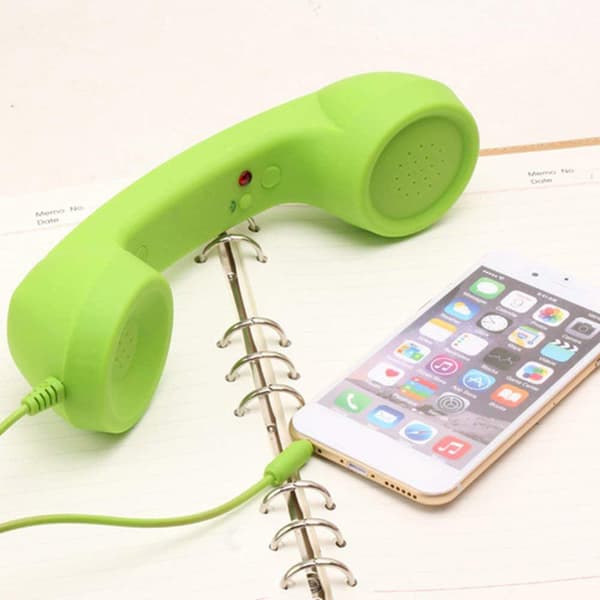 Retro Mini Mic Telefonsamtalemottaker for smarttelefoner
