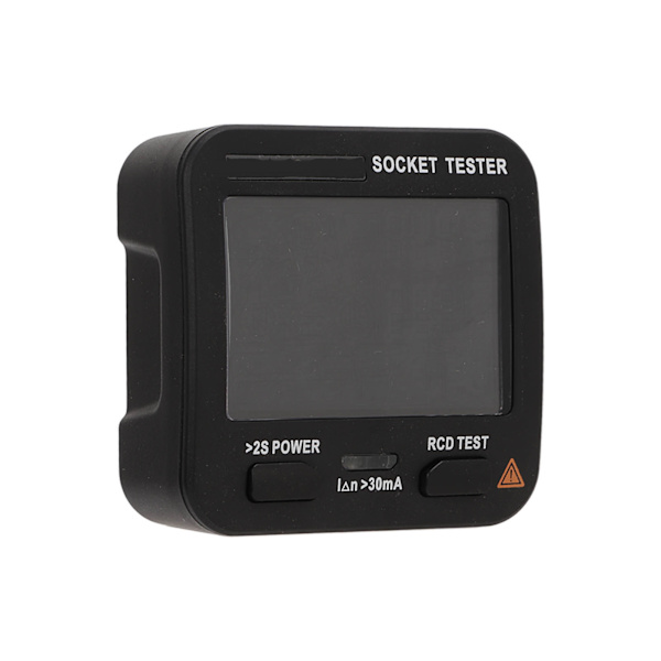 ZTE2 Leakage Socket Tester Neutral Live Wire Socket Detector Electrical Line Fault Checker EU Plug 0.1V~250V