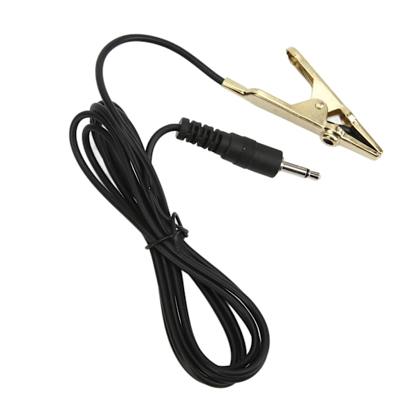 Audio Pickup Clip Metall 3,5 mm Universal Instrument Mikrofon Pickup Clip med svampdyna för violingitarr1,5 m / 4,9 fot