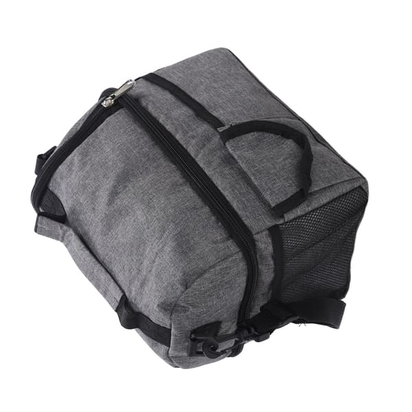 2-Deck Lunch Bag Large Capacity Waterproof Leak-Proof Pockets Versatile Insulated Lunch Box for Picnic Camping