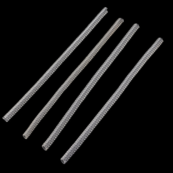 4st Plast Transparent Ring Storlek Adjuster Guard Spännare Smycken Resizing Tool (Large)