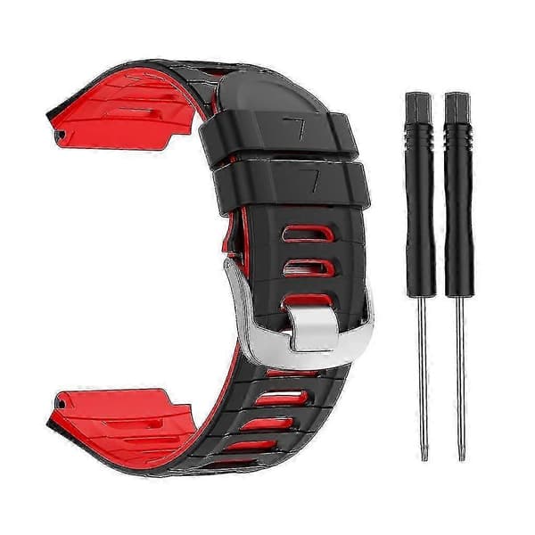 Kiseldioxidarmband för Garmin-Forerunner 920xt Band Smartklocka Armband Looparmband Black lime