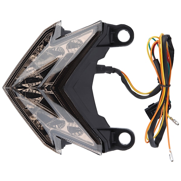 Moottoripyörän LED-takavalo Jarruvilkut Takavalo Kawasaki Z800 2013 2014 (Musta)