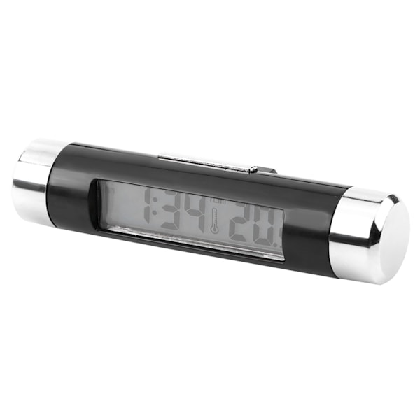 Multifunktionel Bil Auto Elektronisk Ur Termometer LED Baggrundsbelysning Digital Display