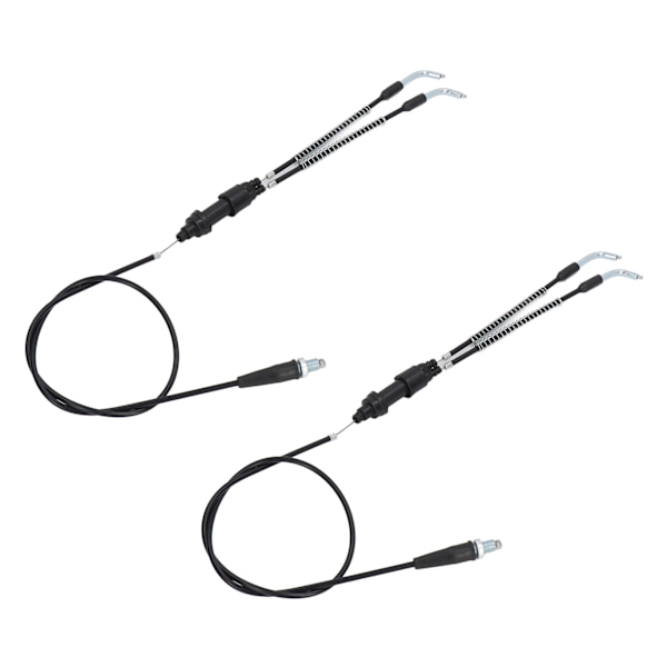 Throttle Cable Black 01 0813 Metal Pull Push Throttle Cable Replacement for Banshee 350 YFZ350 1987-2006
