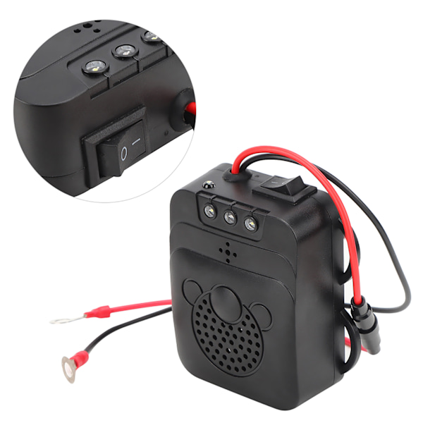 LED Strobe Light Mouse Expeller Ultraljudsfordonmonterad elektronisk repeller Råttavvisande 12V
