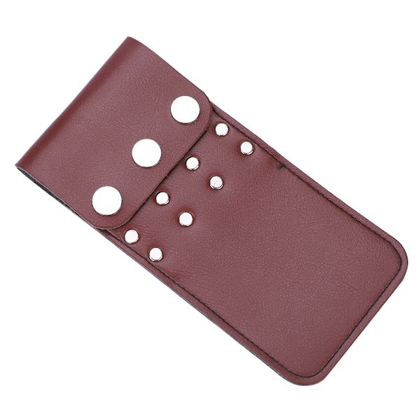 Bärbar Pocket Quiver PU Läder 6st Arrow Midjehållare Väska Bågbågskytteutrustning (Brun)
