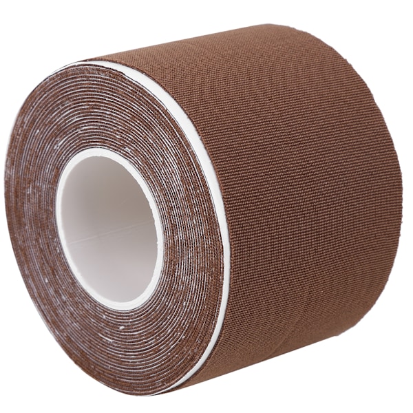 5 m rintapehmusteteippi Elastinen vedenkestävä itseliimautuva rintapehmusteteippi Ruskea 5 m x 6 cm