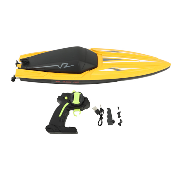 RC Speed ​​Boat 2.4GHz Trådlös Dual Motor Waterproof Fast Remote Control Båt med uppladdningsbart batteri för vuxna barn
