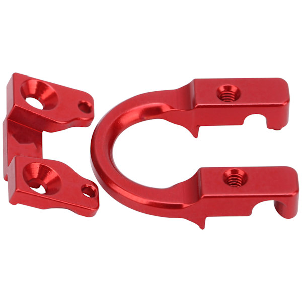 Aluminiumslegering D Loop Ring Skydning Compound Bue Release Buestreng Spænde Tilbehør Rød
