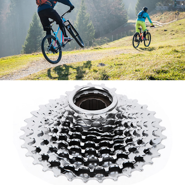 Kromattu Pyörän Vapaaratas Takana Vaihde Vaihdon Osa Mountain Bike 9-vaihteinen