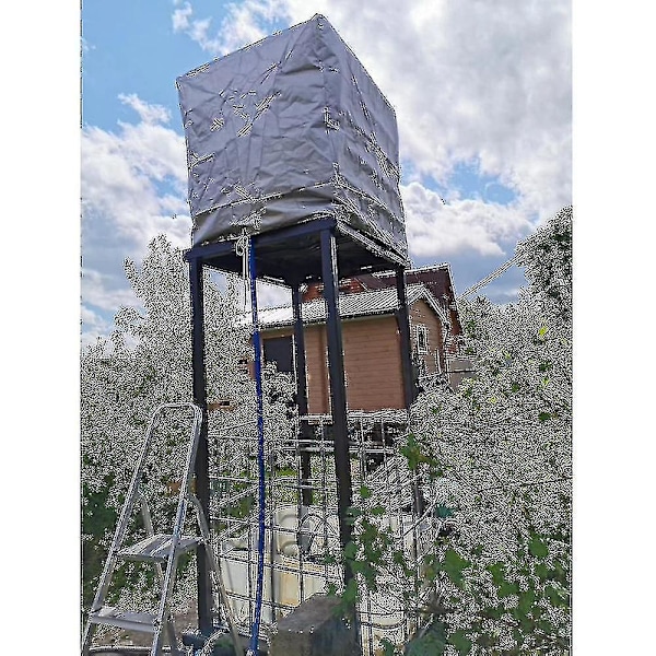 IBC Tank Deksel 1000L Beholderfolie Blå Anti-d Deksel
