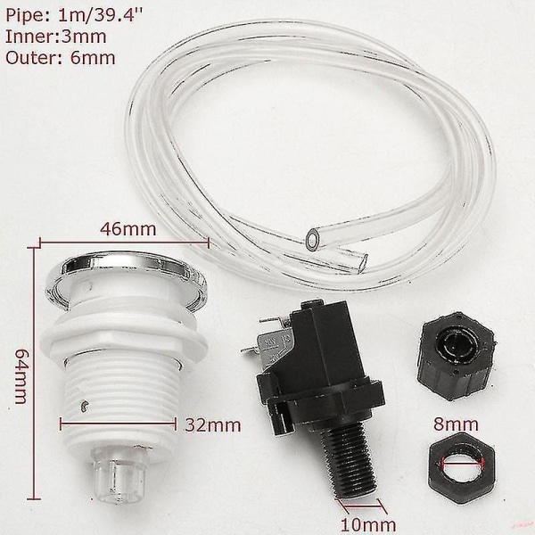 16a On Off Push Air Button Switch Bath Spa Letkusarja Air Bu