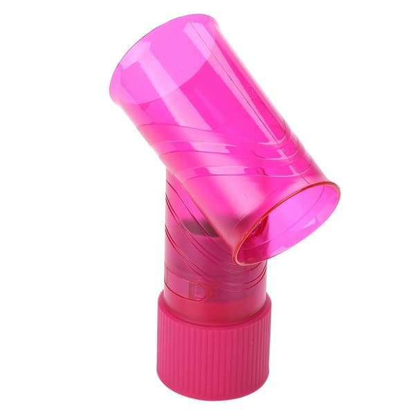 2 farver Ny bærbar hårtørrer rullekrøller diffuser salon stylingværktøjer hjemmetilbehør (pink)