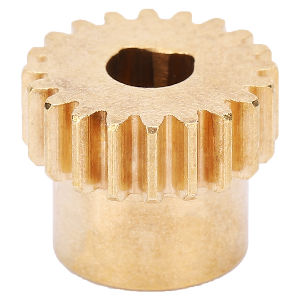 4301-0006-0020 Messinkivaihde 20 hammasta 6 mm D-poraus 0,8 MOD teollisuusrobotille