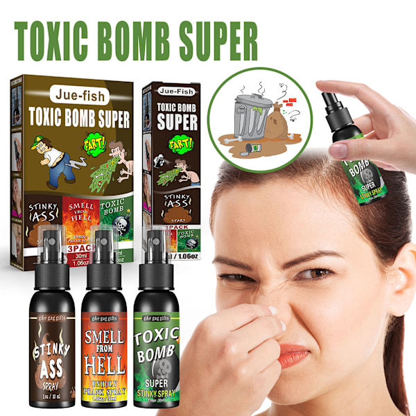 Pierupullo 30ml Haiseva Haiseva Suihke Leikki Lelut Juhlaherkut Halloweenin Huhtikuun Ensimmäisen Päivän Rekvisiitta