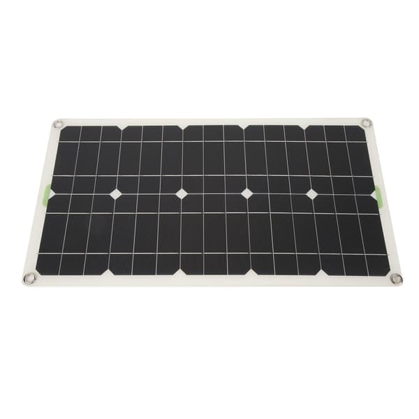 RV Solar Panel 250W Mono Solar Battery Charger Panel Dual USB Port for Auto Ignition Charging with 30A Controller