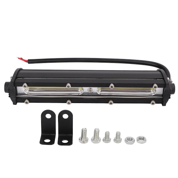 7 tommers LED arbeidslys for bil, ultra-slank, enkel rad, 36W, høy lysstyrke for SUV-er, lastebiler, motorsykler