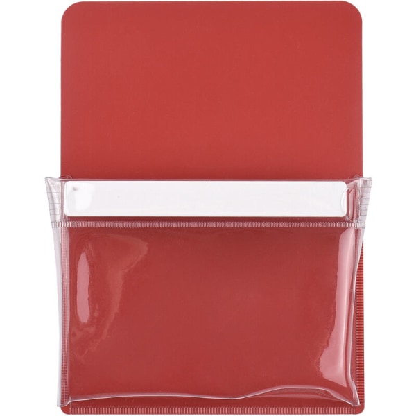 PVC case magnetiskt case Magnetisk verktygsväska case, A6 röd