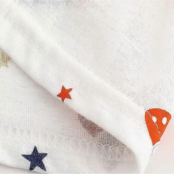 Baby Småbarn 4-delt pyjamas sett Kort pyjamas sett Bomull B 80cm