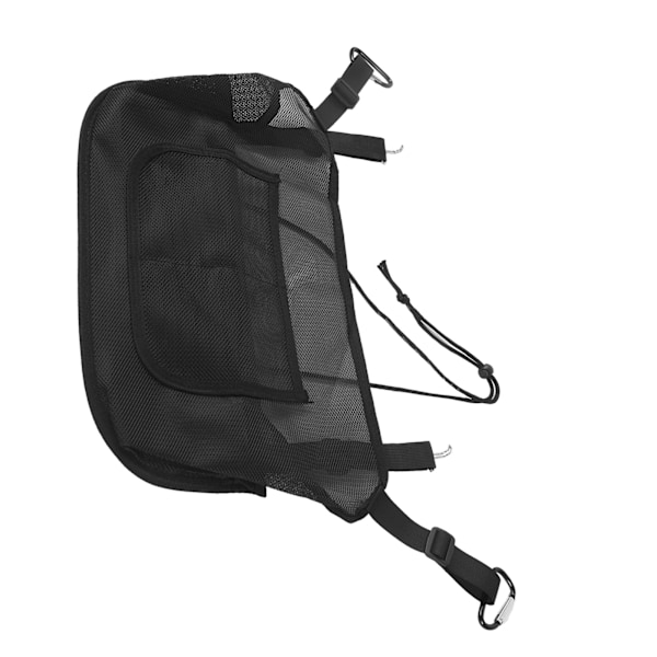 Bilstol Nätväska Justerbar Bilstolsrygg Polyester Förvaringsnät Organizer Hållare