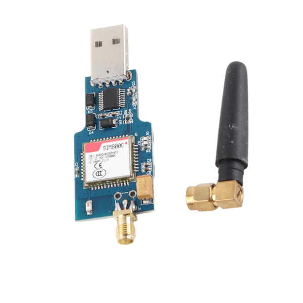 Firefrekvens GSM/GPRS SIM800C USB til GSM Seriell Modul med Bluetooth-funksjon