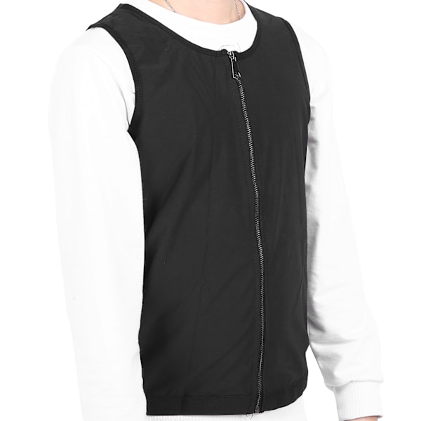 Män Sweat Vest Midjetränare Träning Bastu Linne Man Body Shaper Skjorta VestL/XL