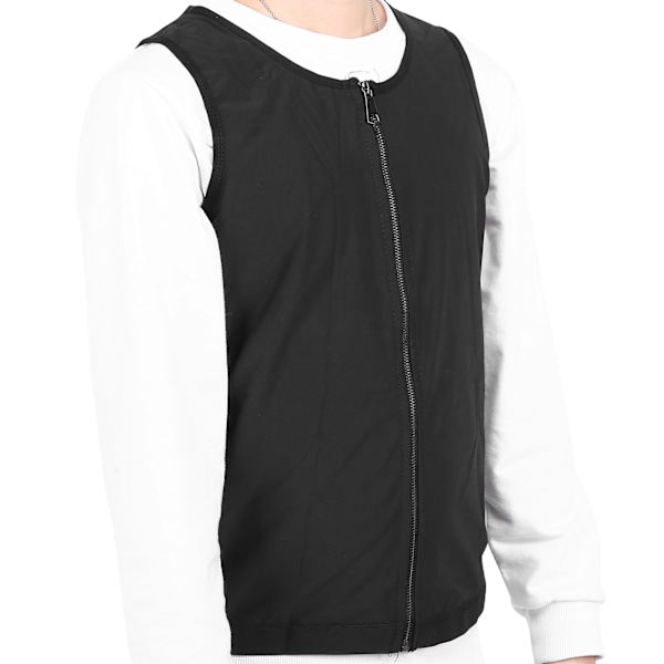 Menners Svettingvest Midje Trener Trening Sauna Lin T-skjorte Vest L/XL