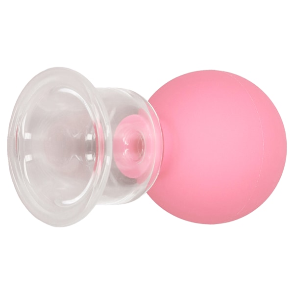 Ansigtsmassagekopper Silikon Vakuumkopper Behagelig til sart hud Skønhedspleje Rosa No4