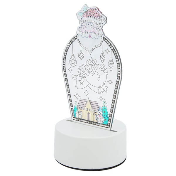 LED Rhinestone Maleri Lampe DIY Tredimensionel Effekt Anti-Afskalning Blød Belysning Kunst Maleri Natlampe til Hjemmet