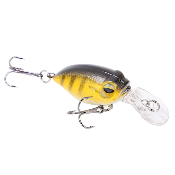 Fiske Mini Minnow-bete, hög simulering, tredimensionella ögon, artificiellt fiskebete för utomhusbruk8#