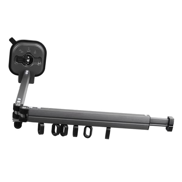 Retractable Clothes Drying Rack Wall Mounted Drill Free Bifold Windproof Space Saver Suction Cup Clothes Hanger for Laundry