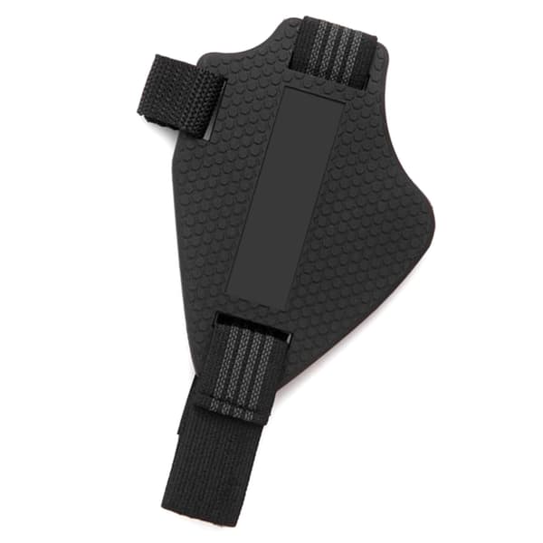 Motorcycle Shoe Protector Nylon Adjustable Anti-Slip Comfortable Gear Shift Boot Cover for Riding Black