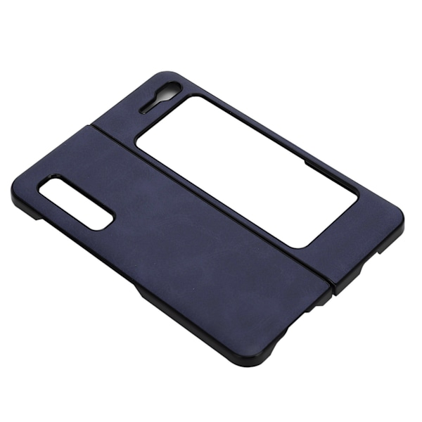 Mobiltelefonfodral Stötsäkert Telefon Läderfodral Skal för Samsung Galaxy Z Fold 1 / W20 Blå