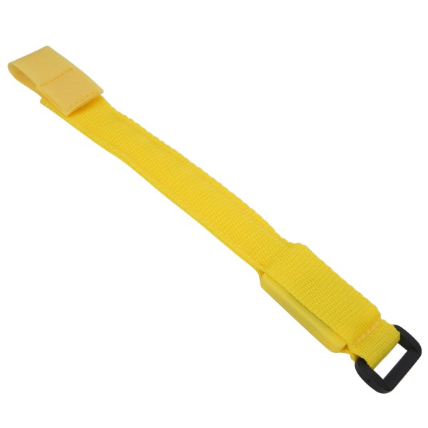 2 cm utomhus nattlöpare Armband LED lysande justerbart armband Cykelarmband Gul