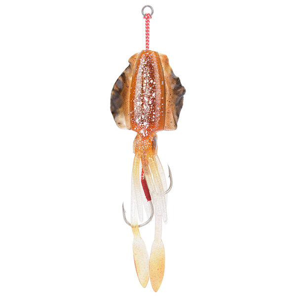 Mjukt Luminous Fiskebete UV Bläckfisk Bläckfiskbete Fiskeutrustning Tillbehör 2#
