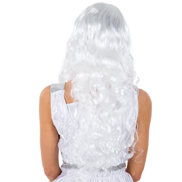 tectake Peruk Angel Vit White Vit