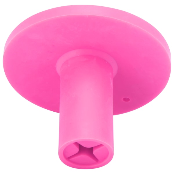 38mm Golf Gummi T-hållare Golfträningshjälpmedel för Driving Range och Träningsmatta Rosa