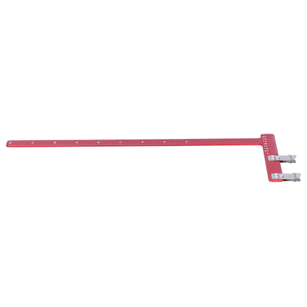 Bågskytte linjal av aluminiumlegering L-formad bågemätverktyg för recurve/compound bågröd