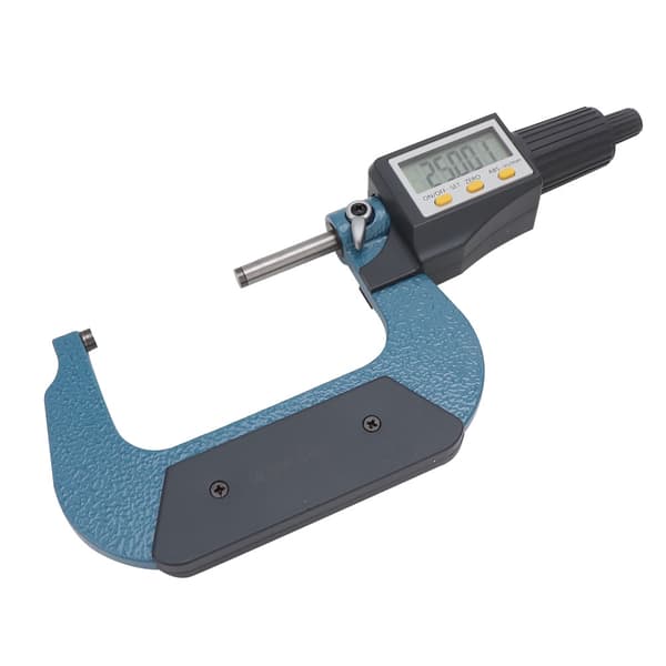 Digital skærmmikrometer 0,001 mm opløsning 50 til 75 mm