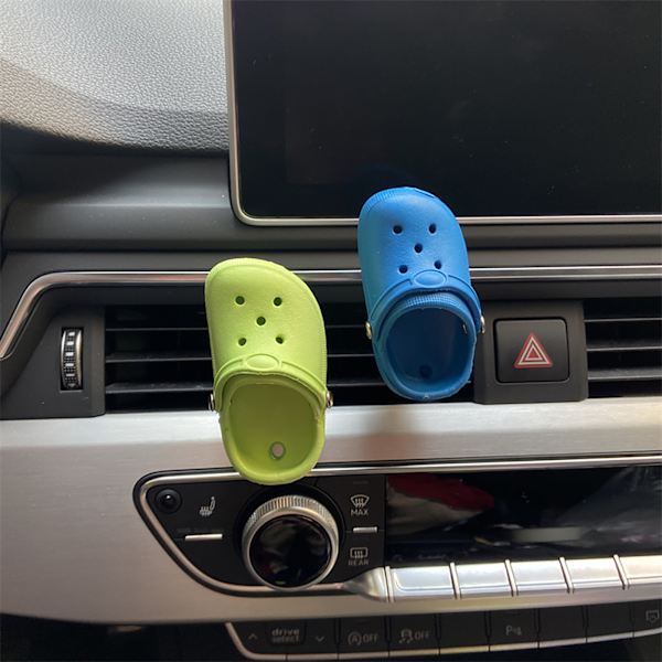Bil Luftkonditionering Aromaterapi Clip Skor Formad Creative Diffuser Luftutlopp Vent Clip för fordon