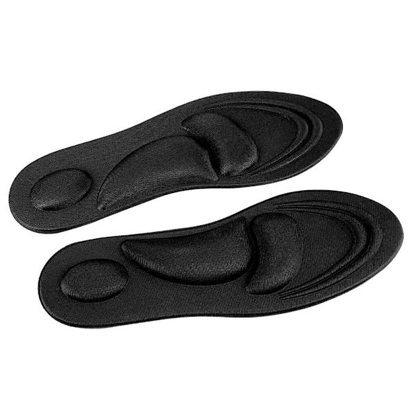 Ortotiska innersula Flat Feet Arch Support Memory Foam Insole Shoe Pad Comfort Black for Men