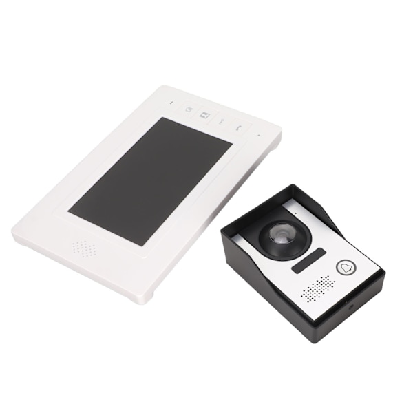 7-tommer Intercom-dørklokke til hjemmet Håndfri Nattesyn Kabelforbundet videodørklokke Intercom-system til hjemmet 100‑240V US-stik