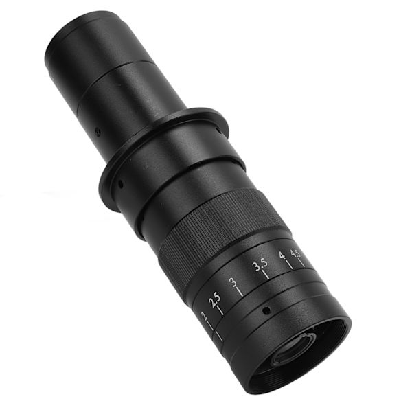 180X zoom monokulär lins 25 mm C-monterad legeringslins för VGA USB industriell videomikroskopkamera