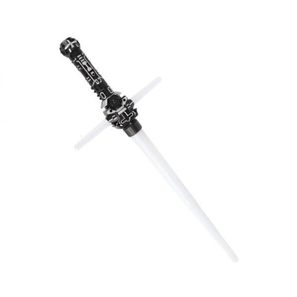 Teleskopisk Light Up Sword LED-blinkende lysstav med lyd og lys Cross Space Sword Fødselsdags- eller julegave til børn