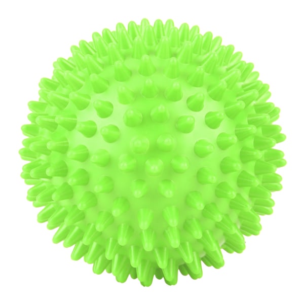 Durable Plastic Massage Roller Body Spiky Balls Fitness Finger Relax Tool Green 9cm