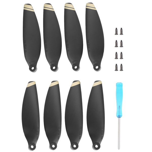2 Pairs Propellers Replacement Spare Part Drone Accessories Fit for DJI Mavic Mini 2Gold Edge