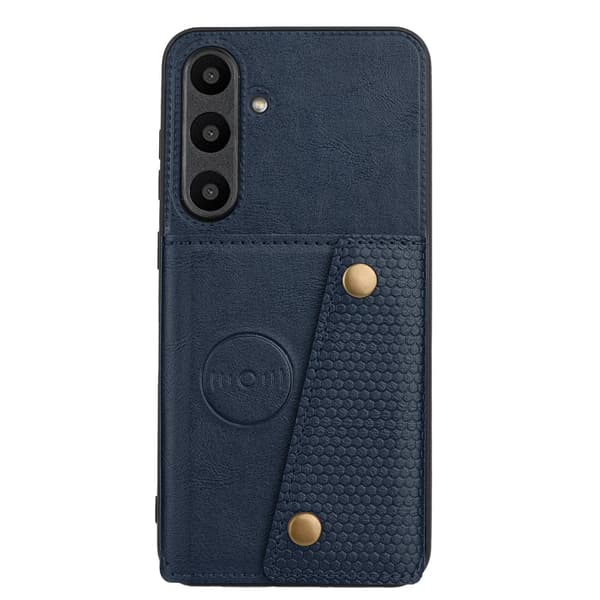 Floveme Retro Shell - Smart & Elegant Kompatibel med S24 FE[LD] Blå